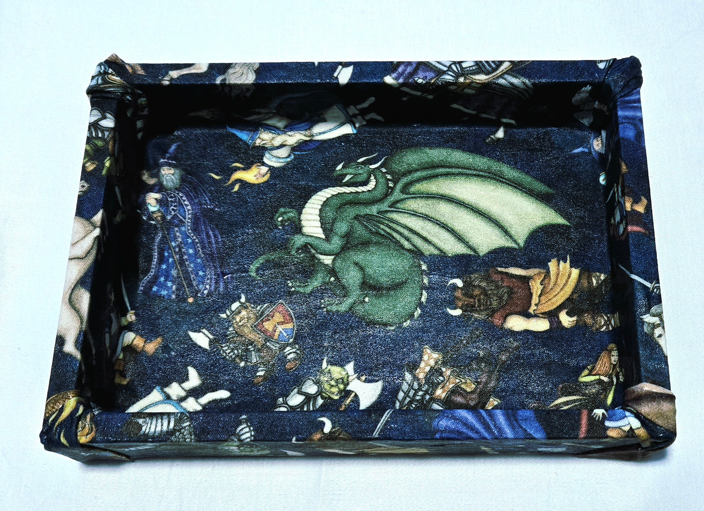 Dice Tray DnD Fabric Wrapped