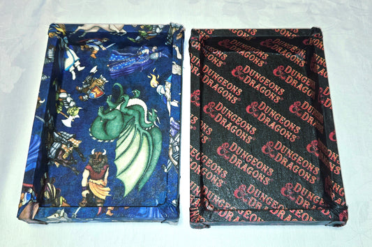 Dice Tray DnD Fabric Wrapped