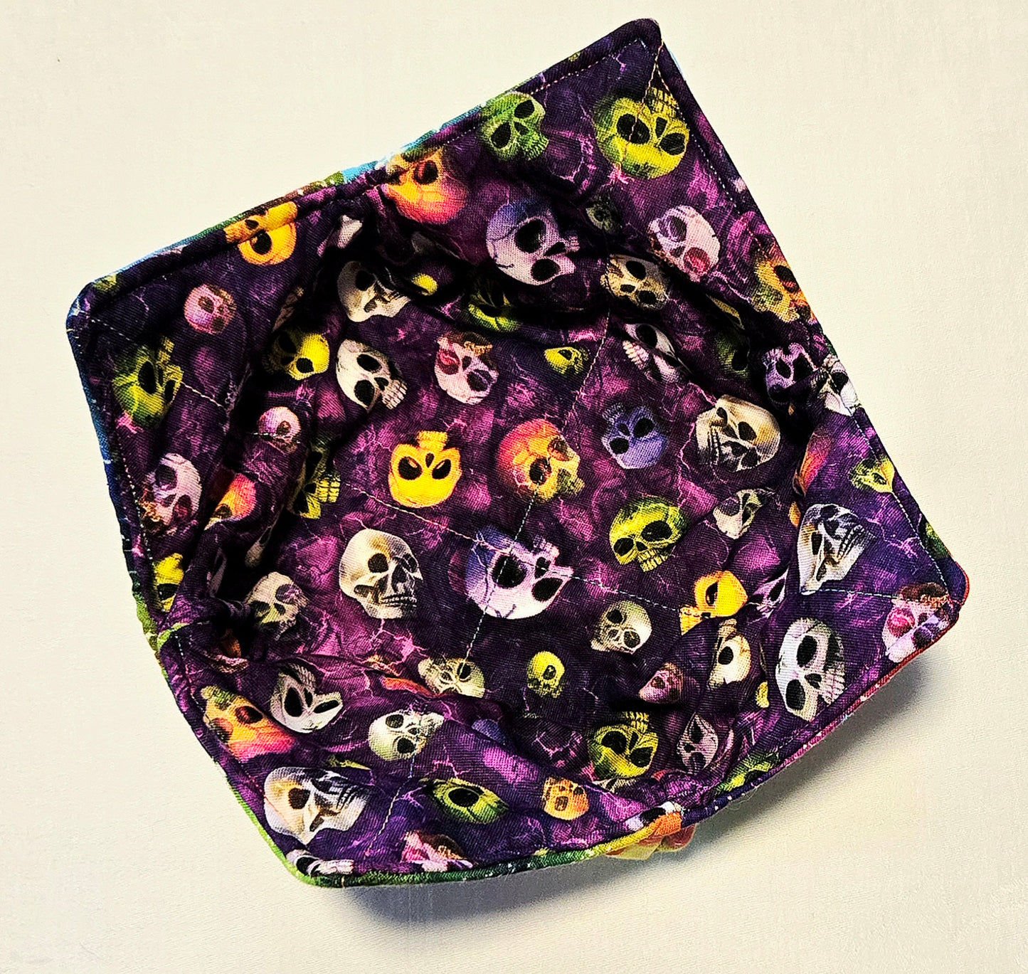Pride 2025 Skull Bowl Cozie